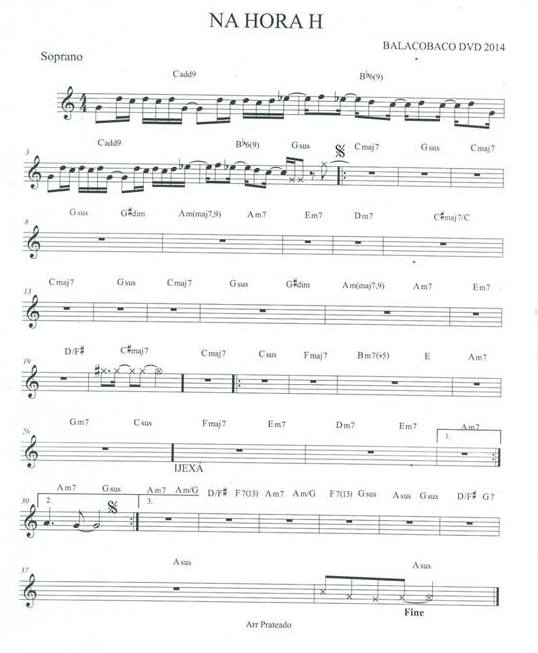 Página 1 da partitura