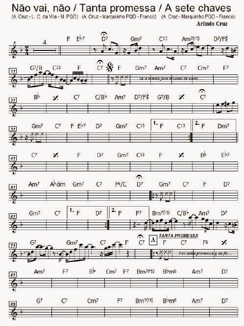 Página 1 da partitura