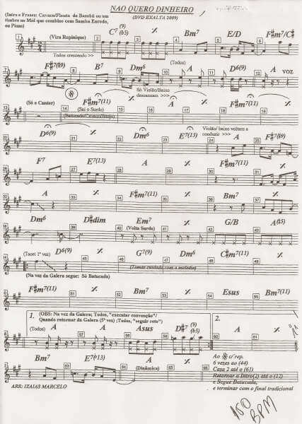 Página 1 da partitura