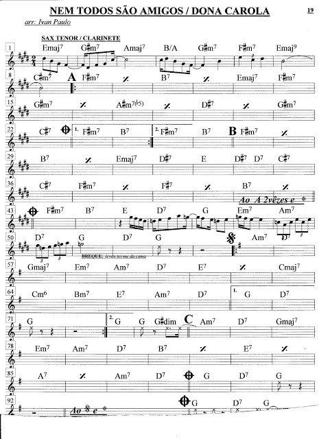 Página 1 da partitura