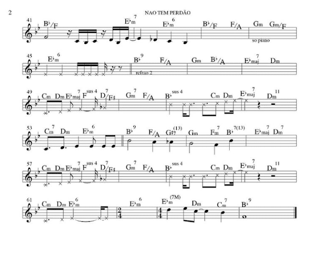 Página 1 da partitura