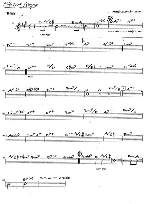 Página 1 da partitura