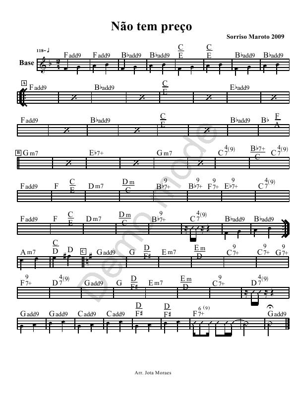 Página 1 da partitura