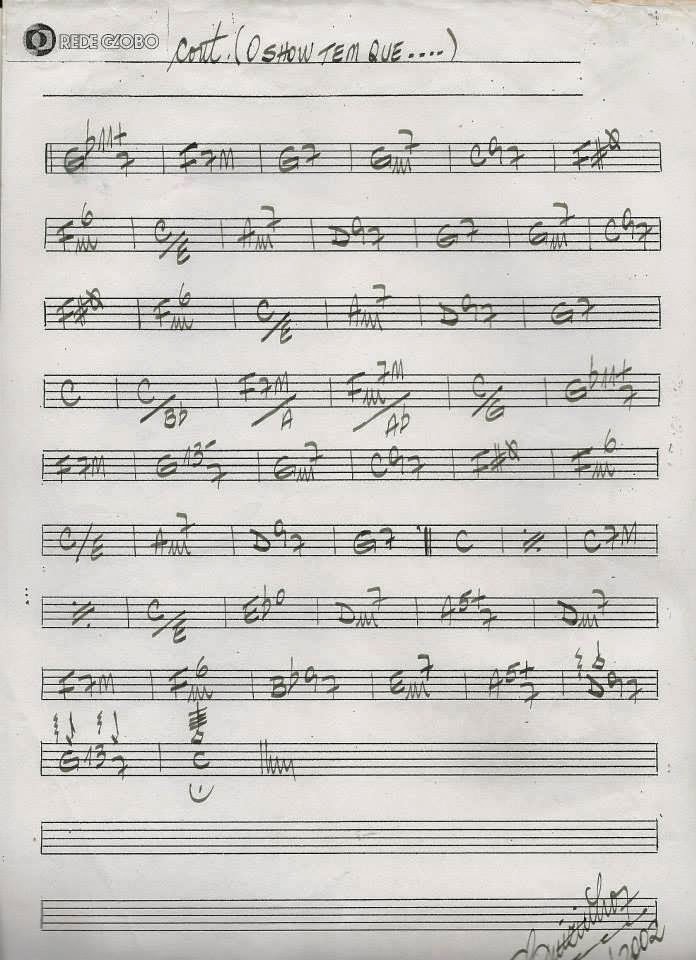 Página 1 da partitura