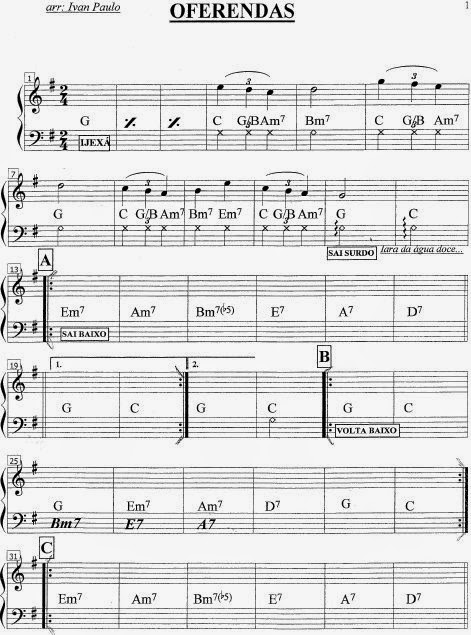 Página 1 da partitura