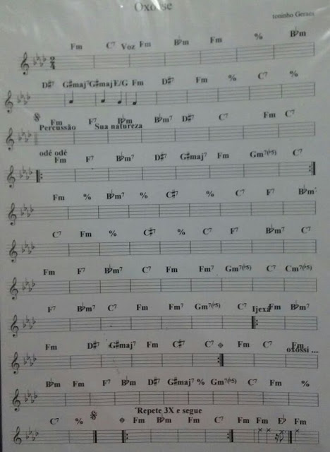 Página 1 da partitura