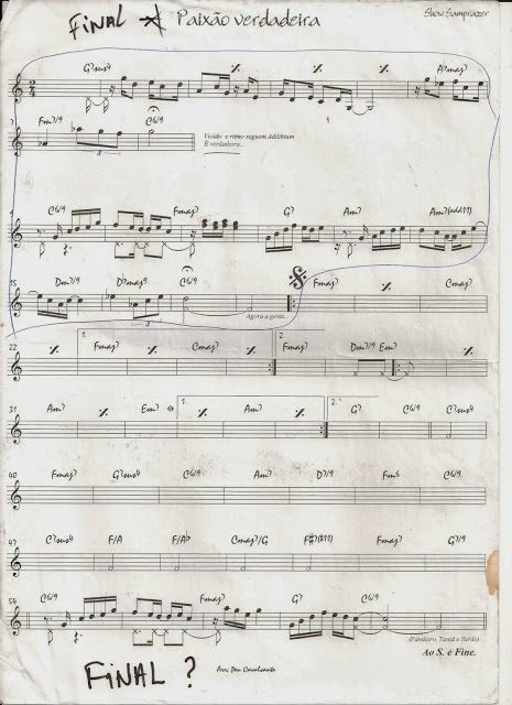 Página 1 da partitura