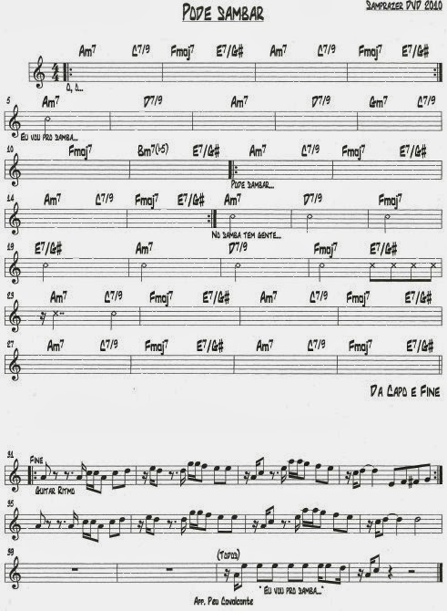 Página 1 da partitura