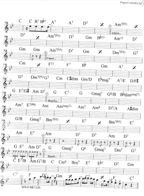 Página 1 da partitura