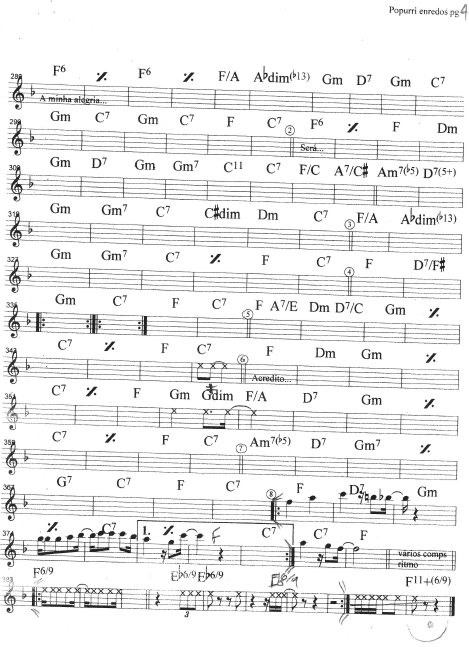 Página 1 da partitura