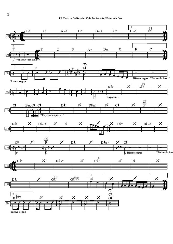 Página 1 da partitura