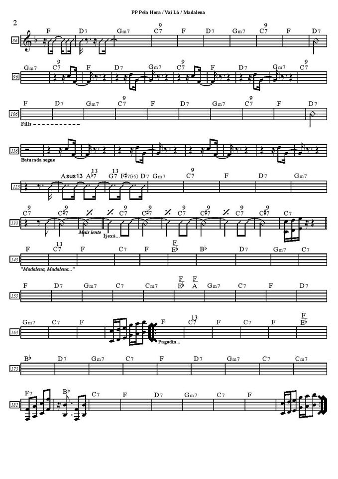 Página 1 da partitura