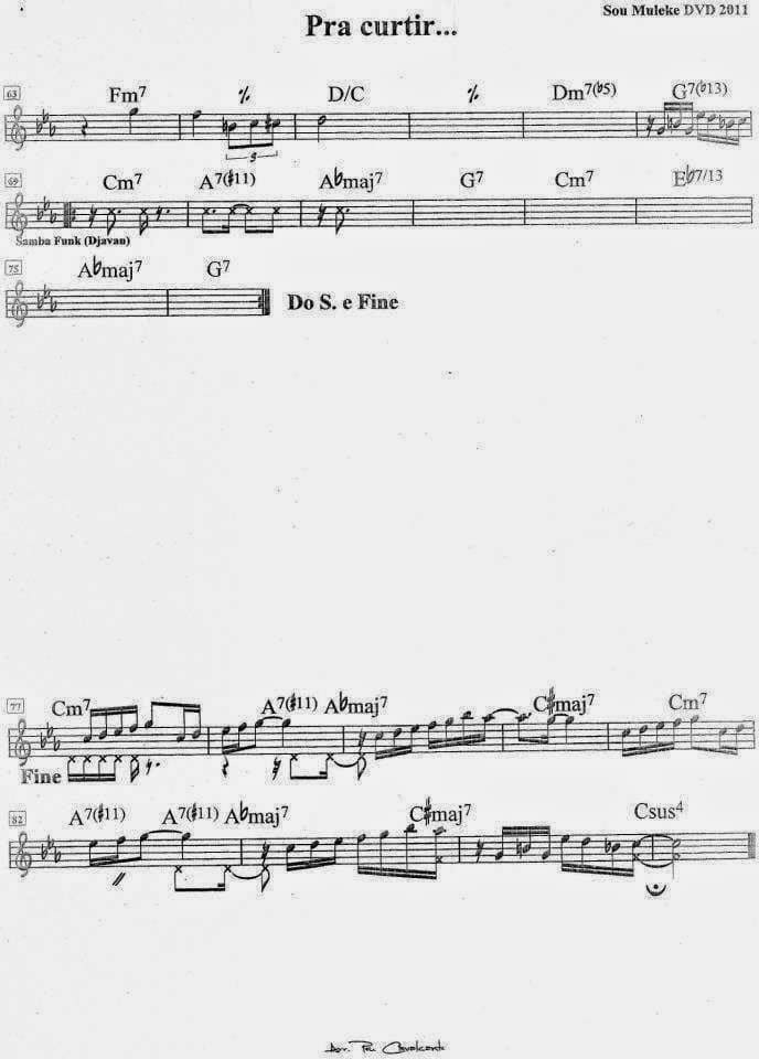 Página 1 da partitura