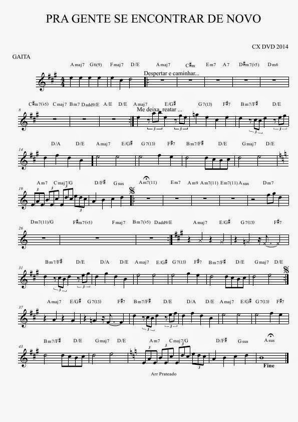 Página 1 da partitura