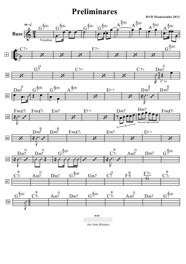 Página 1 da partitura