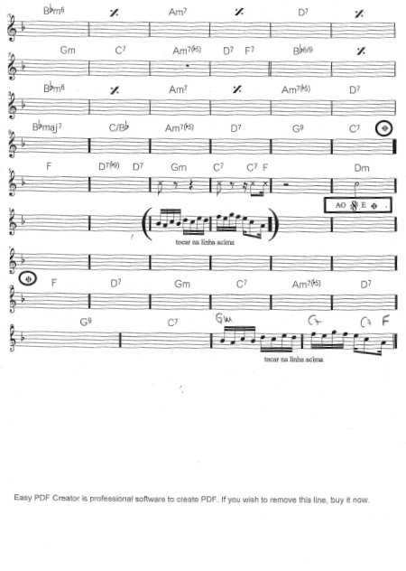 Página 1 da partitura