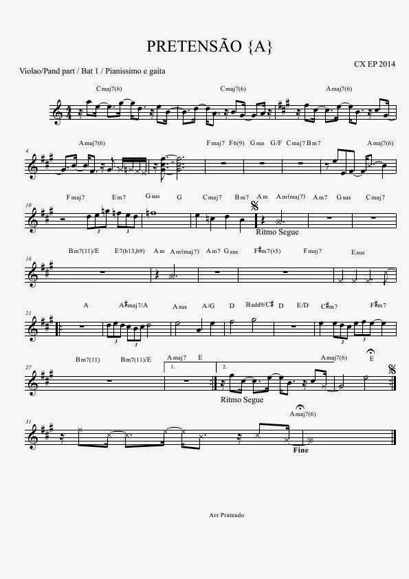 Página 1 da partitura