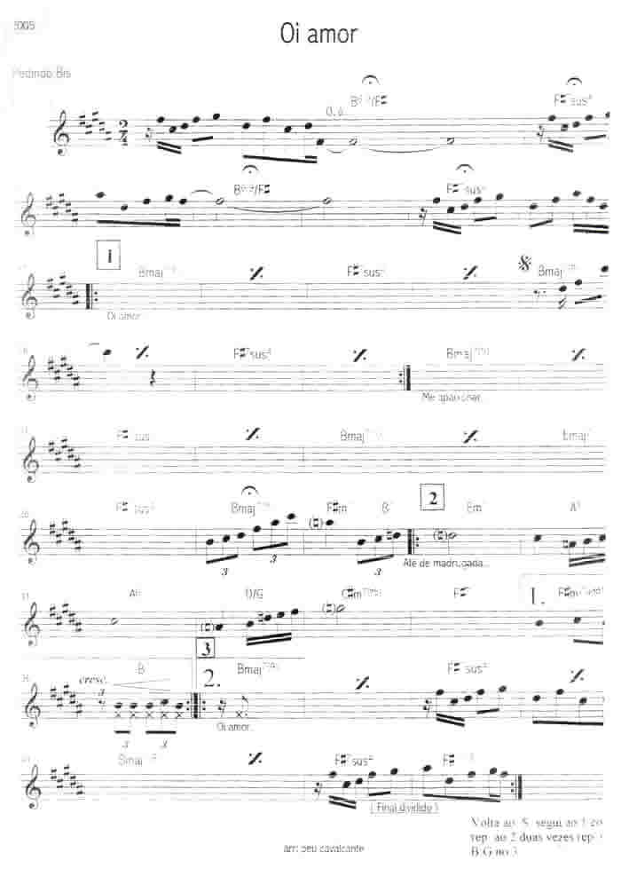 Página 1 da partitura