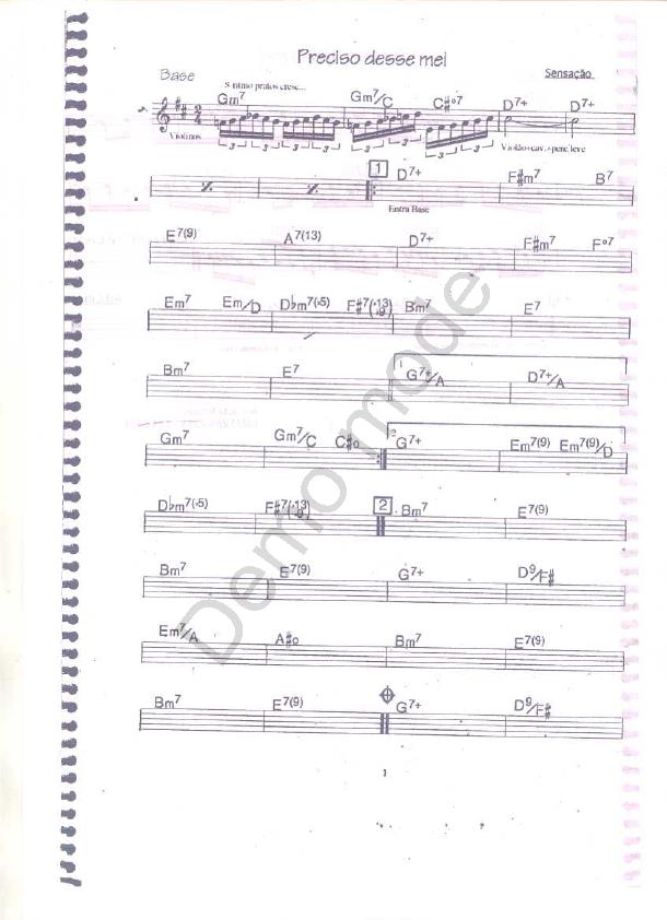 Página 1 da partitura