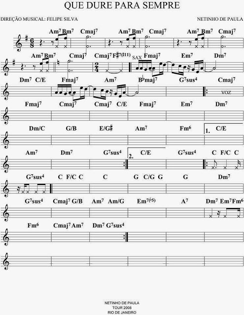 Página 1 da partitura