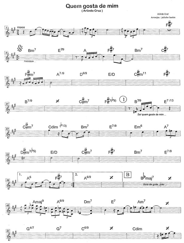 Página 1 da partitura