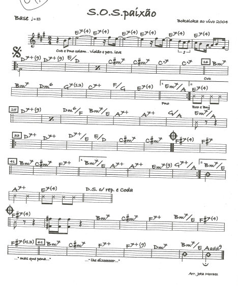 Página 1 da partitura