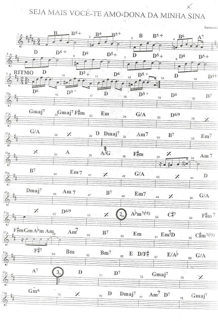 Página 1 da partitura