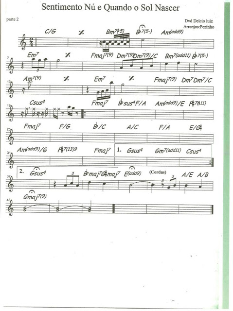 Página 1 da partitura