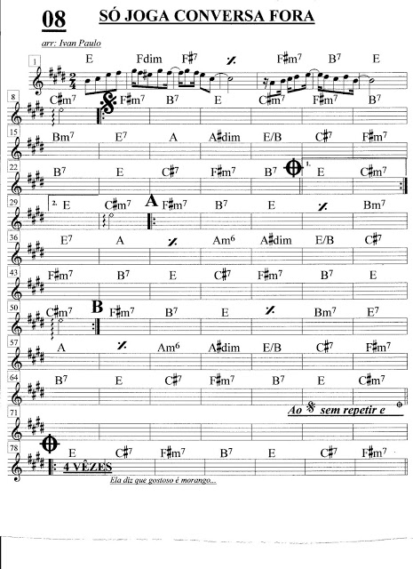 Página 1 da partitura