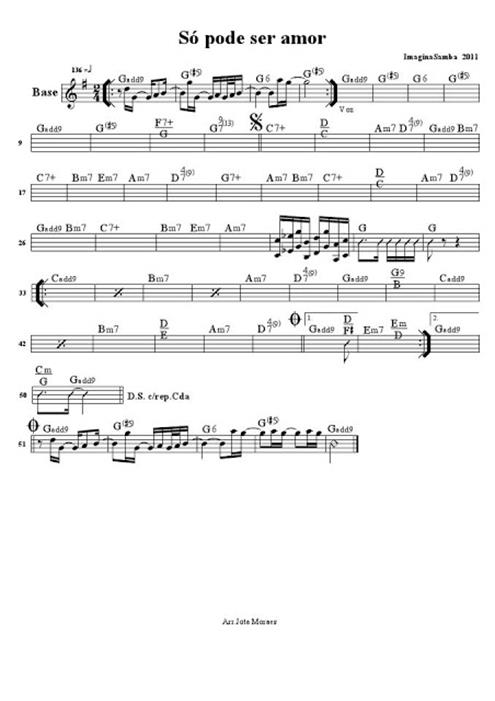 Página 1 da partitura