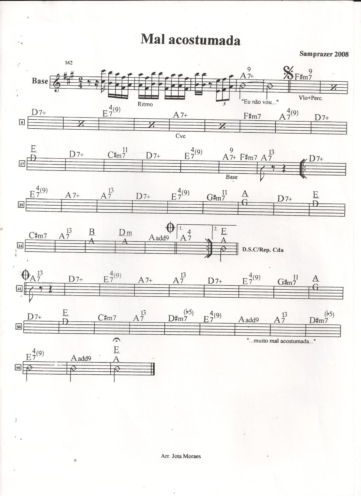 Página 1 da partitura