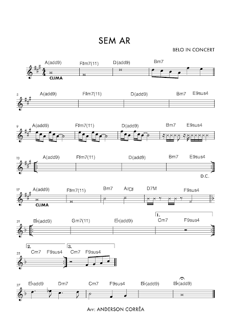 Página 1 da partitura