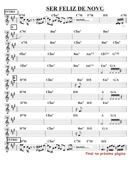 Página 1 da partitura