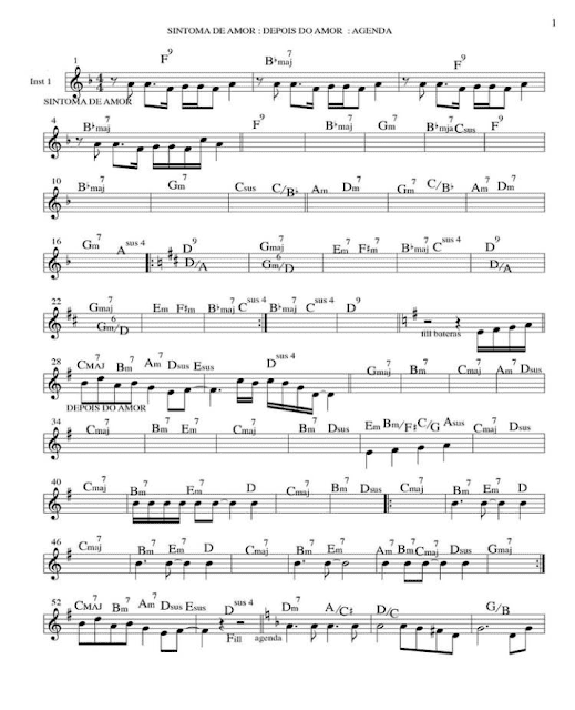 Página 1 da partitura