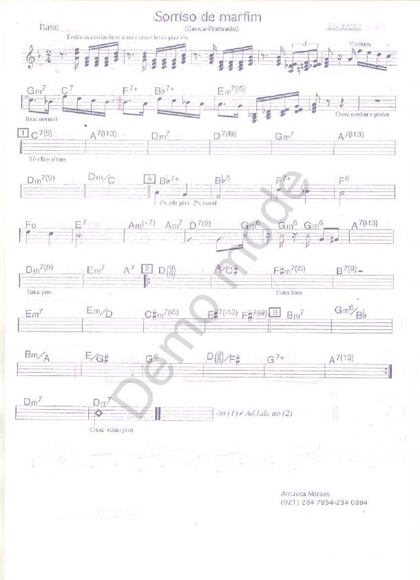 Página 1 da partitura