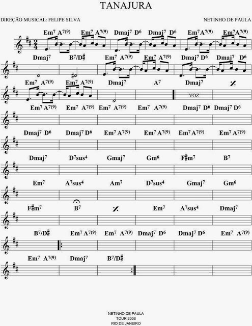 Página 1 da partitura