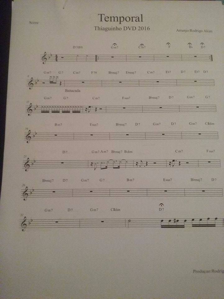 Página 1 da partitura