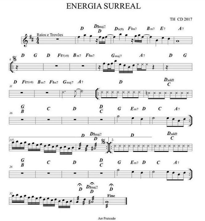 Página 1 da partitura