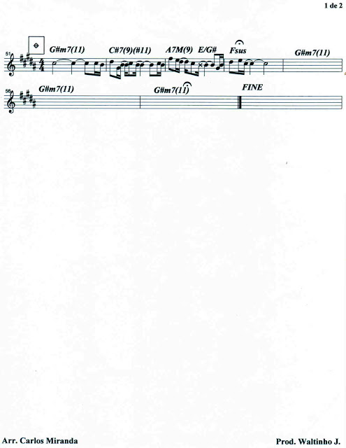 Página 1 da partitura