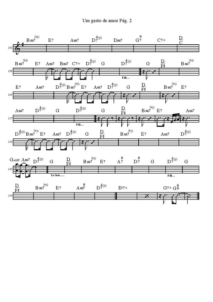 Página 1 da partitura