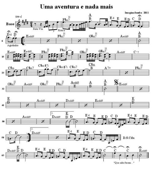 Página 1 da partitura