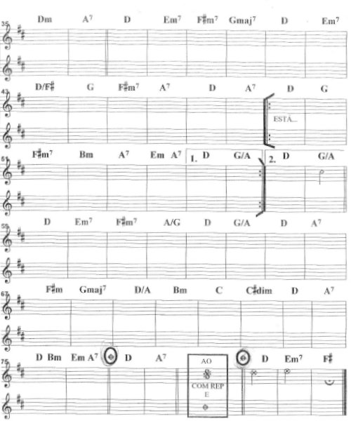 Página 1 da partitura