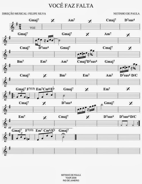 Página 1 da partitura