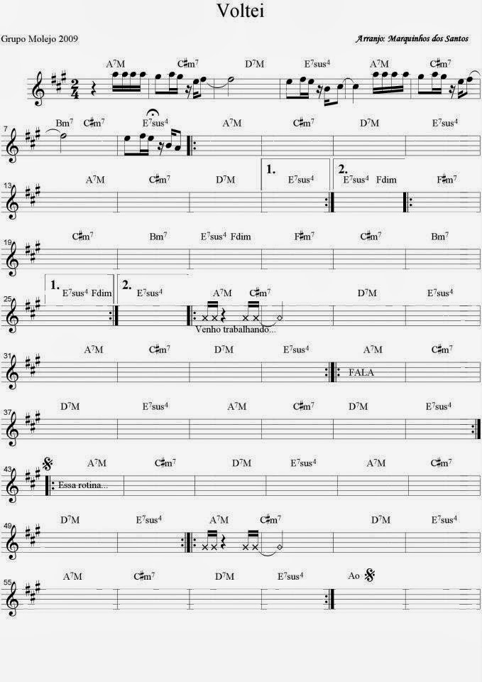 Página 1 da partitura