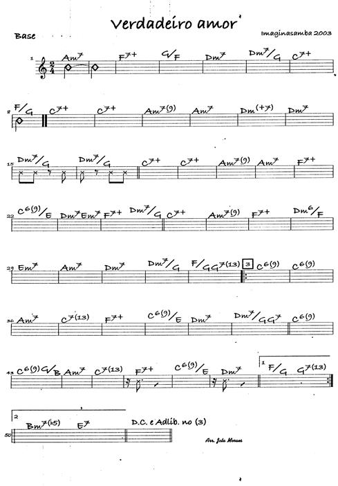 Página 1 da partitura