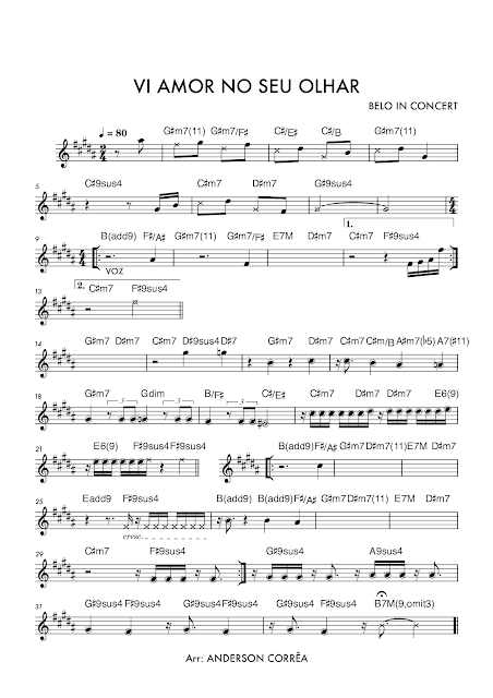 Página 1 da partitura