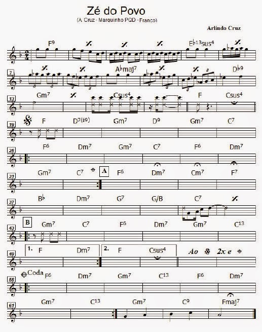 Página 1 da partitura