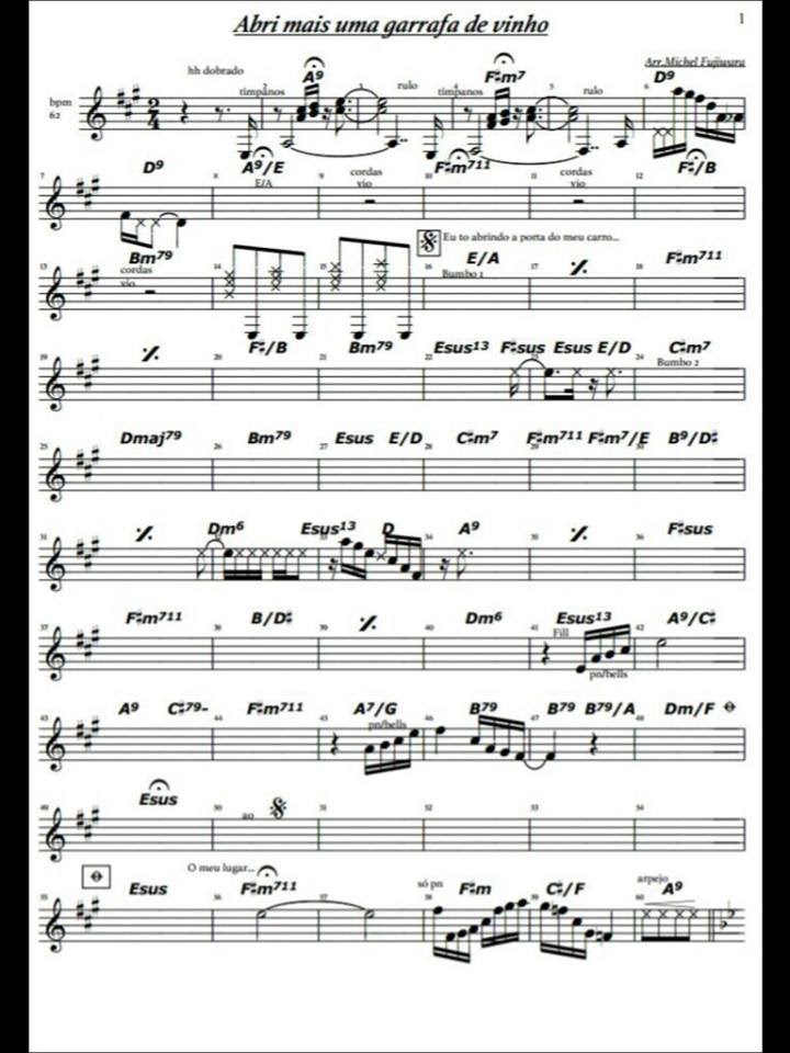 Página 1 da partitura