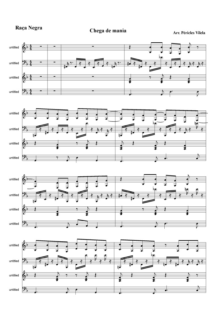 Página 1 da partitura