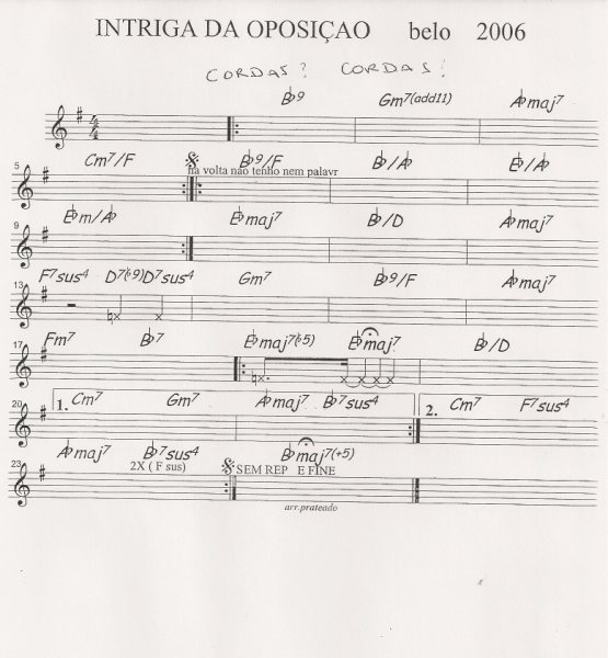 Página 1 da partitura